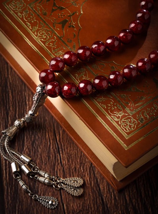 Ruby Tasbih – “Fire of Devotion”