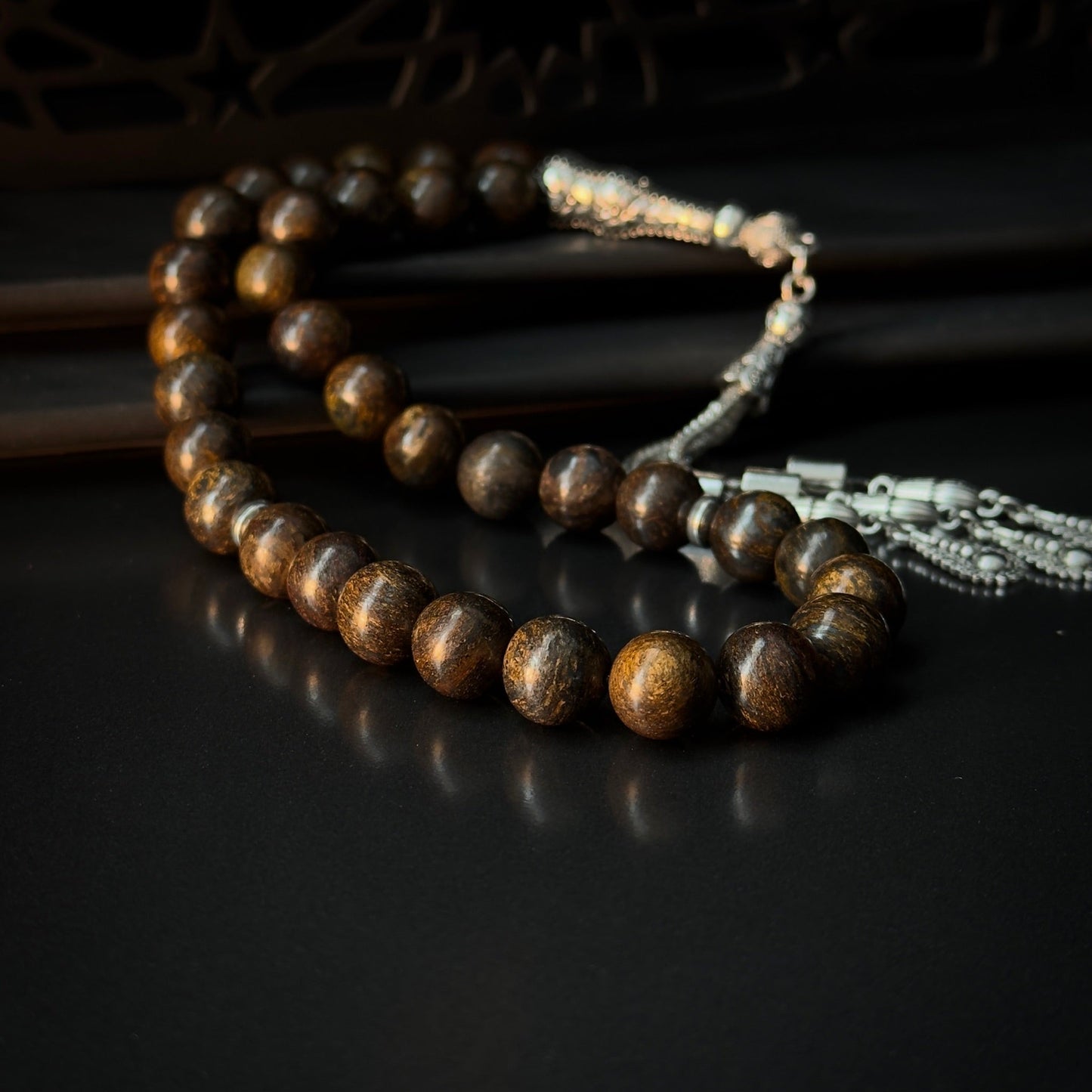 Bronzite Tasbih – 10mm 33 Bead Natural Gemstone Beads