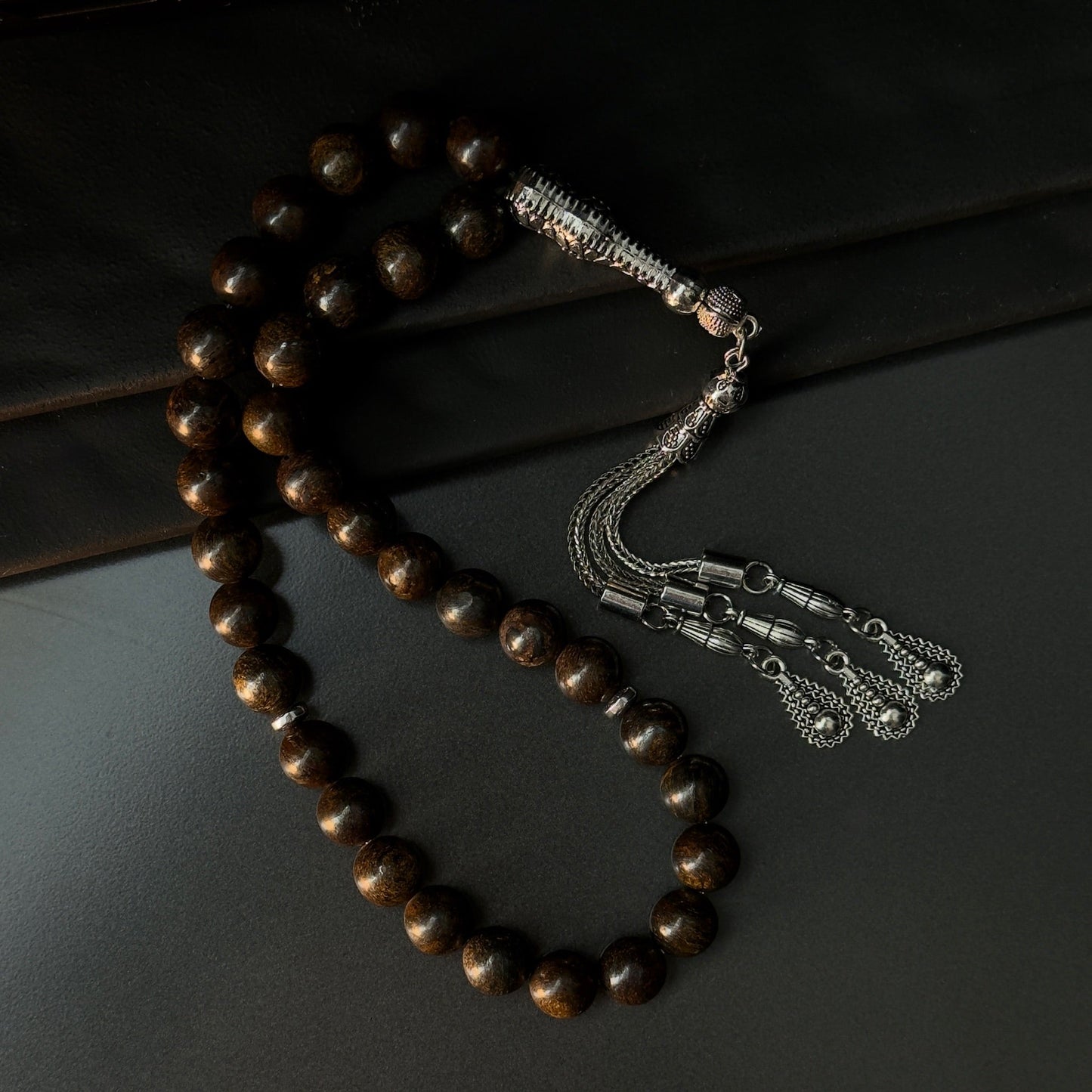 Bronzite Tasbih – 10mm 33 Bead Natural Gemstone Beads